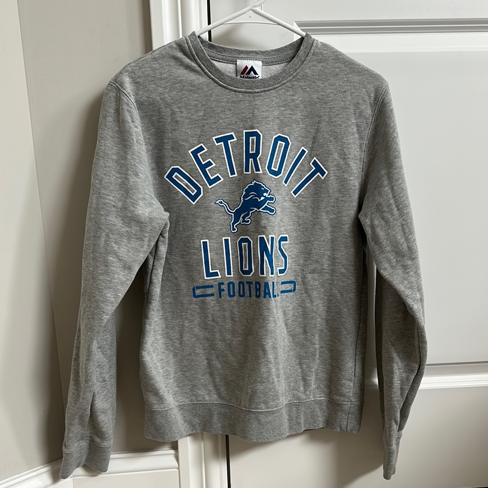 Detroit Lions Gray Sweatshirt